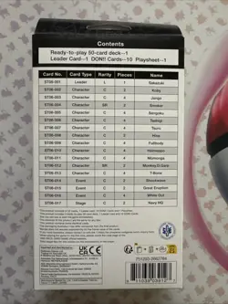 Bandai One Piece Card Game Absolute Justice Starter Deck ST06 English SEALED - Image 2