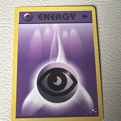Psychic Energy 131/132 1st Edition Gym Heroes Pokemon Card - Image 1