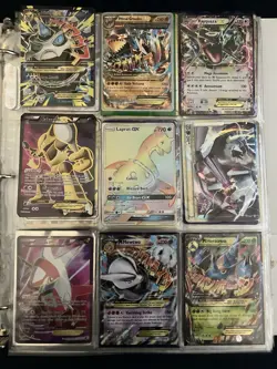 Pokemon TCG Card Game 300+ Card Lot Pokemon Binder 1990s-2010s Ex Mega Ex Gx - Image 1