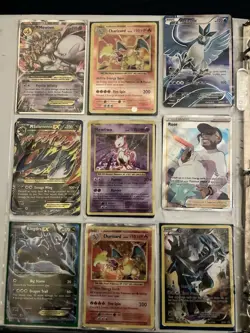 Pokemon TCG Card Game 300+ Card Lot Pokemon Binder 1990s-2010s Ex Mega Ex Gx - Image 2