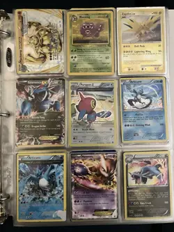 Pokemon TCG Card Game 300+ Card Lot Pokemon Binder 1990s-2010s Ex Mega Ex Gx - Image 5