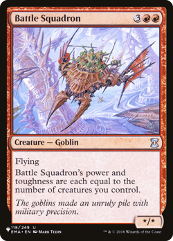 Battle Squadron #118 | Near Mint | The List PLST | Magic MTG - Image 1