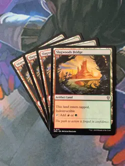 Slagwoods Bridge x 4 | 7% Off 2+ | Aetherdrift | NM | MTG - Image 1