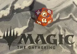 MTG Magic the Gathering Scars Of Mirrodin Red Spindown Dice X 1 - Image 1
