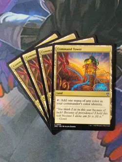 Command Tower 0060 x 4 | 7% Off 2+ | Aetherdrift | NM | MTG - Image 1