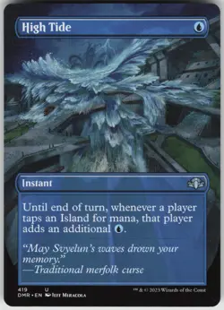 High Tide (Borderless) U Dominaria Remastered 419 Near Mint - Image 1