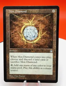 mtg mox diamond stronghold 1998 - Image 1