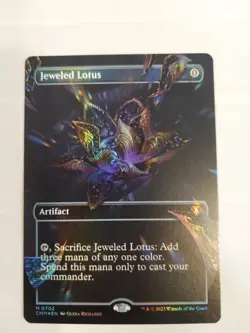 Jeweled Lotus (Borderless) Commander Masters Foil - Image 1