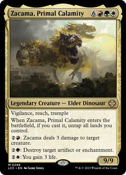 Zacama, Primal Calamity #296 | NM | LCC Magic MTG - Image 1