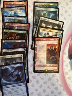 Magic The Gathering: Final Fantasy Bulk Lot Borderless, Holo Foil, Rares, Lands - Image 5
