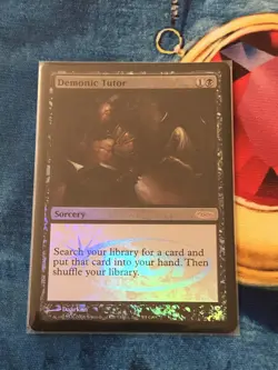 Demonic Tutor Judge Foil Mtg - Image 1
