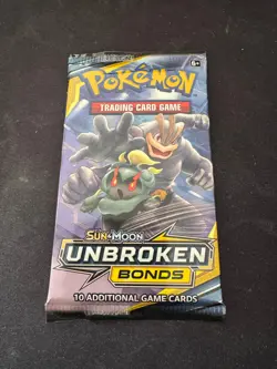 POKEMON TCG - UNBROKEN BONDS - BOOSTER PACK (1x Pack) BRAND NEW SEALED RARE - Image 1