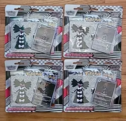 (LOT OF 4) Pokemon White Flare 3-Pack Tech Sticker Collection NEW/FACTORY SEALED - Image 1