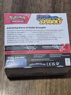 POKEMON SURGING SPARKS Booster Box Scarlet & Violet New Factory Sealed TCG - Image 2