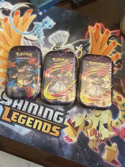 POKEMON TCG MEGA EVOLUTION Mini Tins *Lot of 3* NEW SEALED - Image 1
