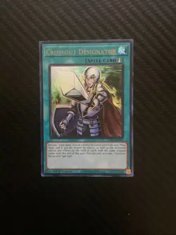 Yu-Gi-Oh TCG #RA02-EN063 Crossout Designator 1st Edition Ultra Rare NM - Image 1
