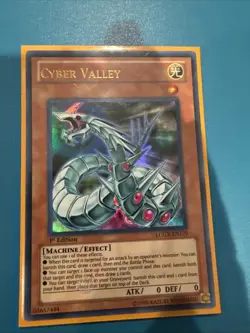 Cyber Valley LCGX-EN179 Yu-Gi-Oh Legendary Collection 2-1st Edition 1st Edition - Image 1