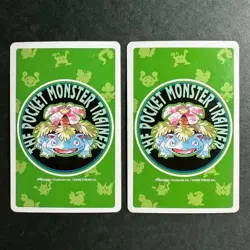 S2659 Hitmonlee Hitmonchan Green Venusaur Deck Playing Poker Cards Pokemon - Image 2