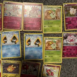 Pokemon card lot with the charms on it - Image 3