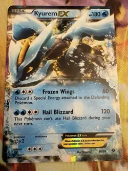Kyurem EX 38/99 Rare Holo LP Pokemon Card Next Destinies 2012 DB8 - Image 1