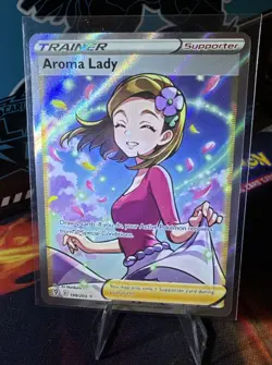 Aroma Lady 199/203 Holo Evolving Skies Pokemon Card NM 🔥🔥 - Image 1