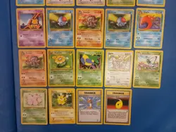 130 Pokemon Card Lot Base Set, Base Set 2, Fossil, Jungle, Neo Genesis & More! - Image 4