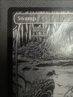 Swamp (Moonlit Land) (Foil Etched) WPN & Gateway Promos Foil - Image 4