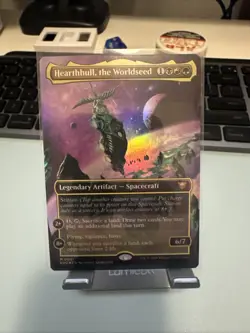 Hearthhull, the Worldseed (Borderless) Commander: Edge of Eternities Foil - Image 1