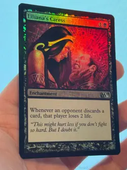 1X FOIL Liliana's Caress NM MTG Magic M11 Core Set Black Commander Staple EDH - Image 2