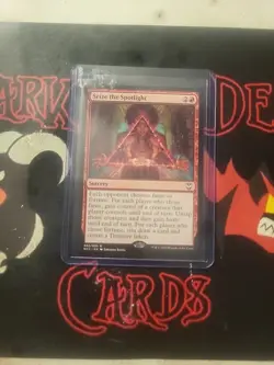 ** Magic The Gathering Commander New Capenna "Seize The Spotlight" RARE NM - Image 1