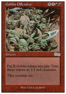 MTG Goblin Offensive, Anthologies, Moderately Played, English - Image 1