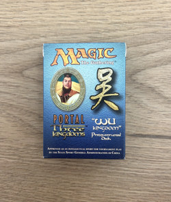MTG Magic the Gathering Portal Three Kingdoms WU Kingdom Deck - Used - Image 1