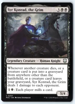 Syr Konrad, the Grim - Commander Modern Horizons 3 - MTG - Magic - Near Mint - Image 1