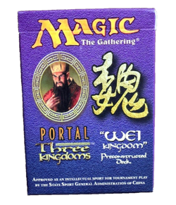 RARE MTG Portal Three Kingdoms "Wei Kingdom" Complete Precon Deck ENGLISH ** - Image 1