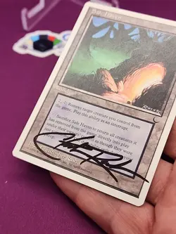 MTG Safe Haven Signed Christopher Rush Gen 2B Chronicles Signature *CCGHouse* - Image 3