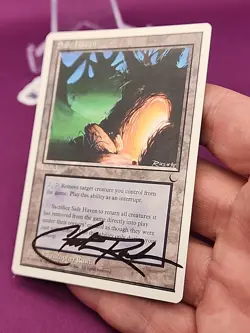 MTG Safe Haven Signed Christopher Rush Gen 2B Chronicles Signature *CCGHouse* - Image 4