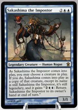 Sakashima the Impostor 53/165 Saviors of Kamigawa MTG LP - Image 1