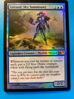 MTG 1x FOIL Talrand, Sky Summoner 72 Core Set 2013 M13 Magic the Gathering x1 NM - Image 1