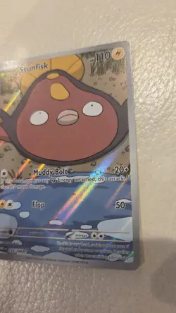 Pokemon TCG: Stunfisk Illustration Rare 118/086 SV: White Flare - Image 3