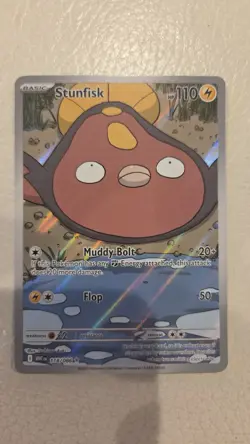 Pokemon TCG: Stunfisk Illustration Rare 118/086 SV: White Flare - Image 4
