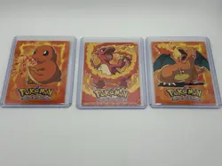 Pokemon The First Movie Topps Charizard Set. - Image 1