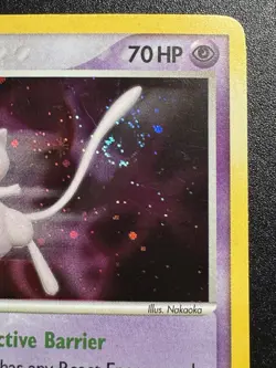 Mew 4/17 POP Series 4 Promo Pokemon Card Holo Foil Rare Swirl MP - Image 4