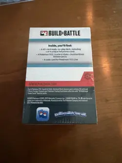 Pokemon Destined Rivals Build and Battle Box New Sealed (4 boosters, 1 promo) - Image 4