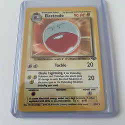 Pokemon TCG Electrode Jungle 2/64 Holo Unlimited Holo Rare LP/NM - Image 1