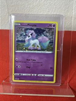 Galarian Ponyta #SWSH013 - Pokemon TCG Sword & Shield Generals Mills Promo - NM - Image 1