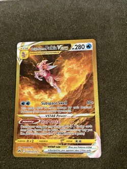 Pokemon TCG: Palkia Vstar GG67/GG70 Crown Zenith Gold SR - Image 2