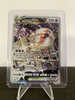 Pokemon TCG: Deoxys Vstar GG46/ GG70 Crown Zenith Ultra Rare Full Art - Image 1