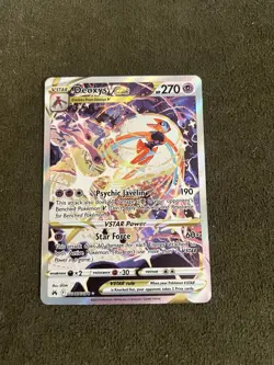 Pokemon TCG: Deoxys Vstar GG46/ GG70 Crown Zenith Ultra Rare Full Art - Image 2