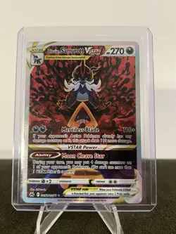 Pokemon TCG Hisuian Samurott VSTAR GG52/GG70 Crown Zenith Ultra Rare Full Art - Image 1