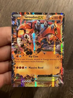 POKEMON Groudon EX (85/160) [XY: Primal Clash] - Image 3
